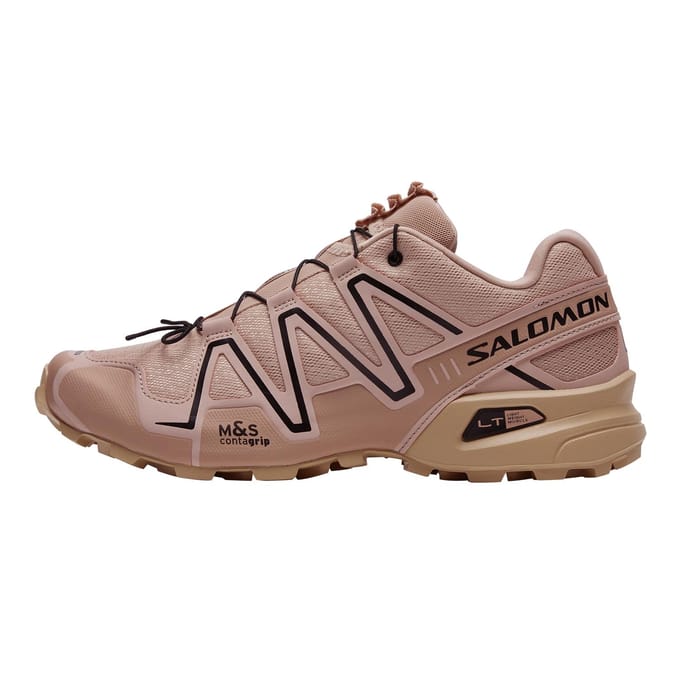Salomon Speedcross 3 Satin Mahonie Roze Hazelnoot 40.5 gray