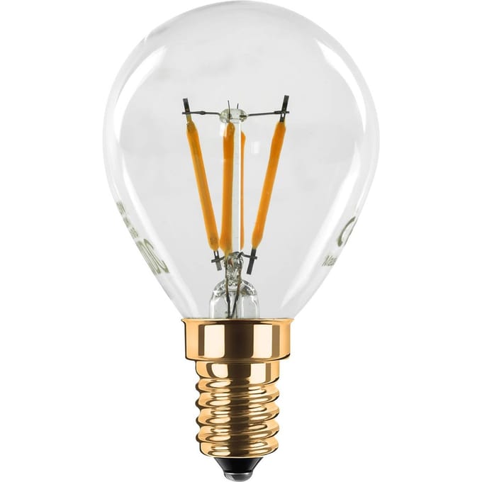 Segula LED druppellamp 24V DC E14 3W Filament 922