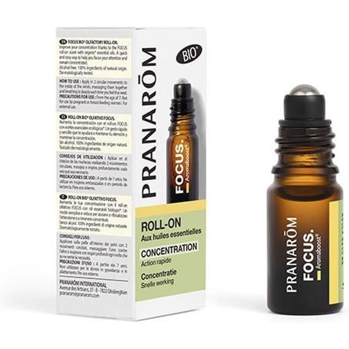 Pranarom - Roll-on Focus - Bio - 5 ml roller