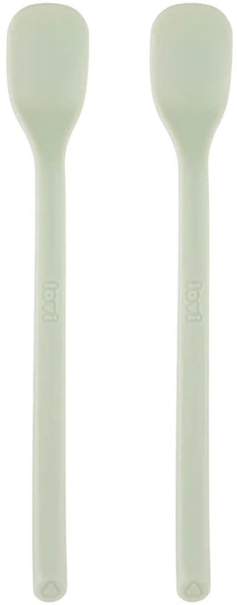 Difrax Eerste Babylepels Lovi Pistachio - 2 stuks
