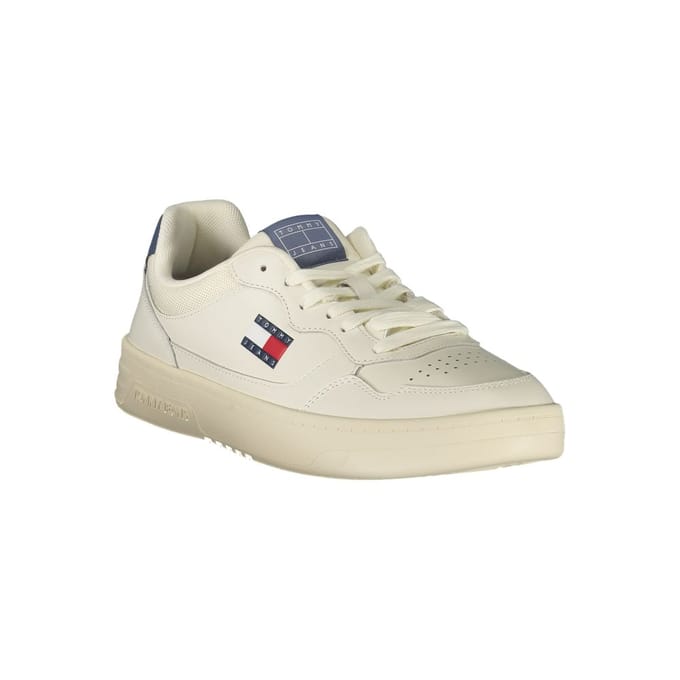 Tommy Hilfiger Bianco Polyurethaan Heren Sneakers