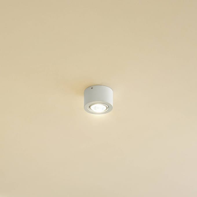 Lindby Downlight Jyla, 1-lamp, mat wit, GX53