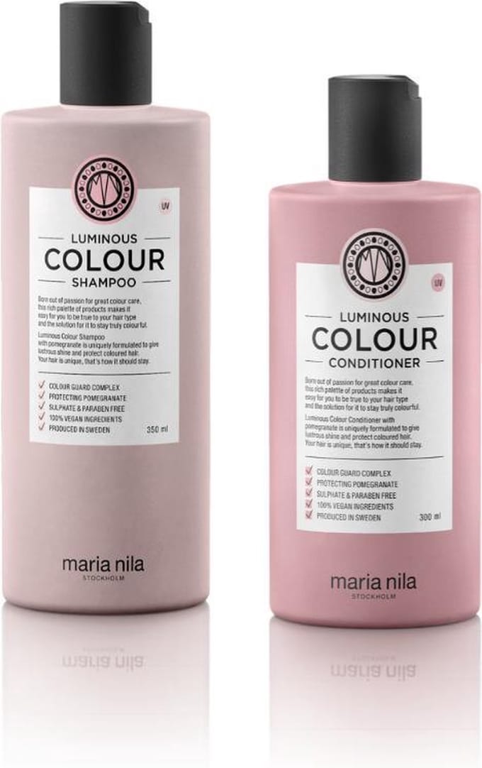 Maria Nila - Luminous Colour Care Set (Shampoo 350ml + Conditioner 300ml)