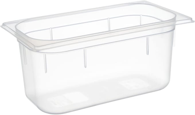 APS Gastronormbak - GN Bak - Polypropyleen - 32,5 x 17,6 cm - 5,3 Liter - Vaatwasserbestendig