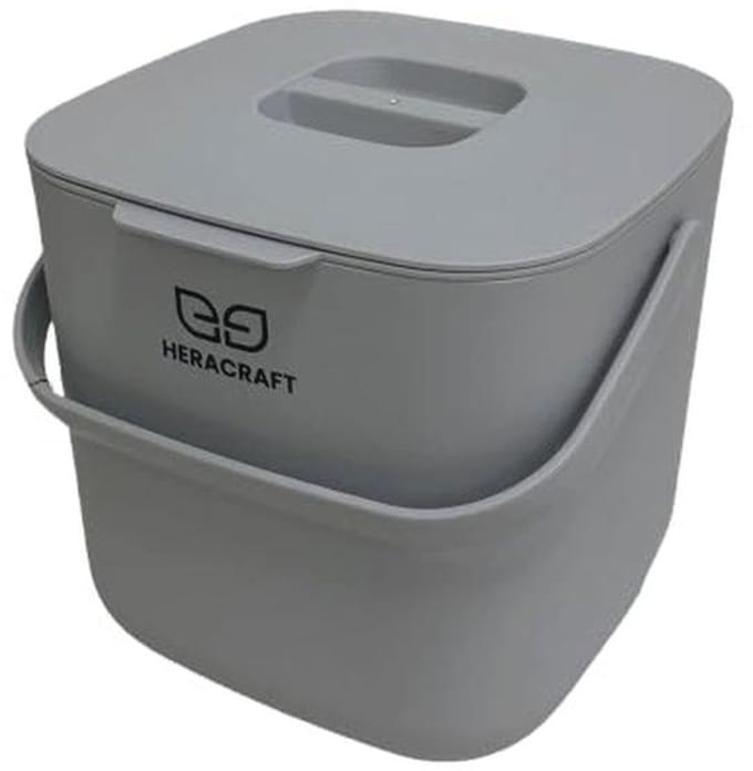 Efficiënte 7L Compostbak voor Appartement - Geurloze Voedselafvalbak voor Keuken