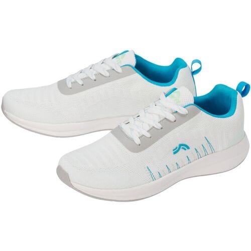 CRIVIT Heren sportschoenen (Wit/groen, 45)