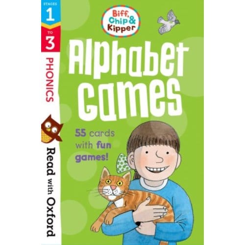 Read With Oxford: Stages 1-3: Biff, Chip And Kipper: Alphabet Games Flashcards - Read - Roderick Hunt