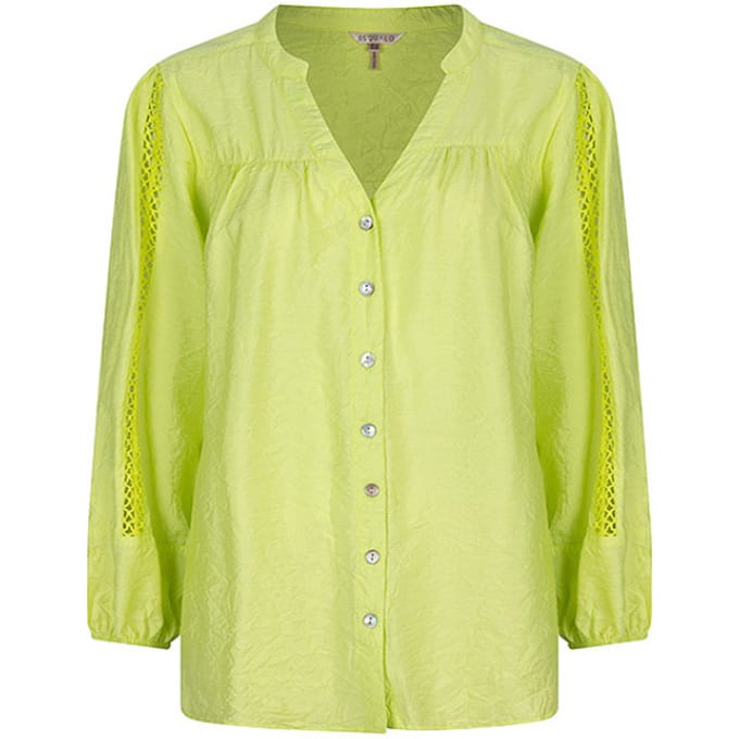 Esqualo blouse SP24-15015 - Lime