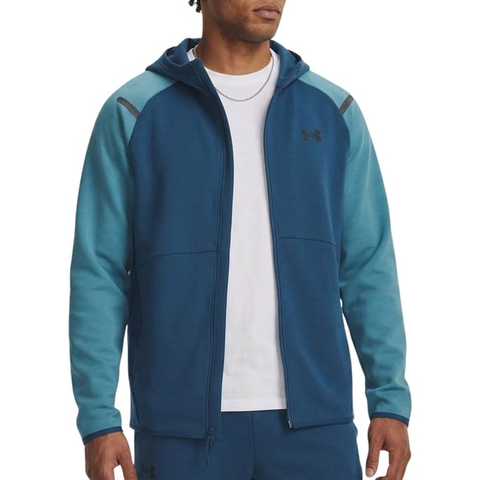 Under Armour Unstoppable Fleece FZ Hoodie Heren - Maat L
