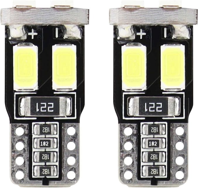 AMiO LED CANBUS Lamp 5600K 6SMD-2 5730 T10 (W5W) Wit Helder