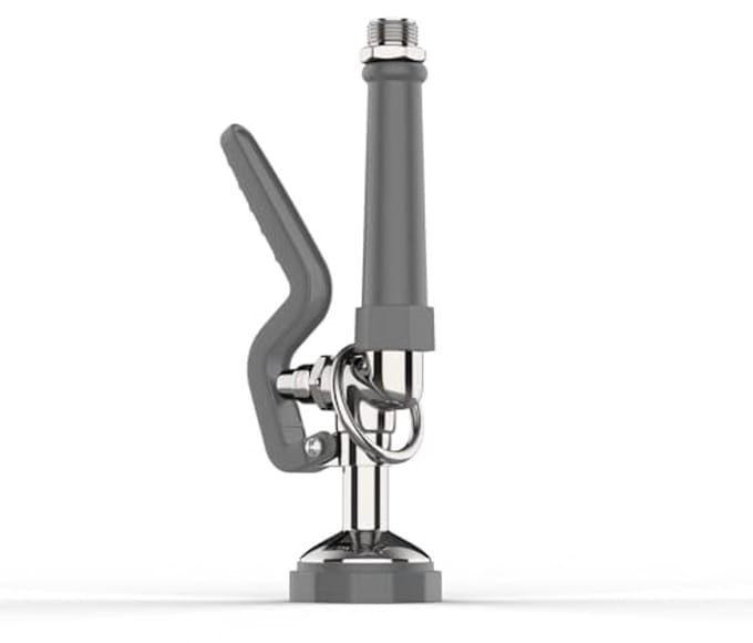 Commerciële gootsteensproeier met ergonomisch handvat en hoge druk (1,42 GPM)