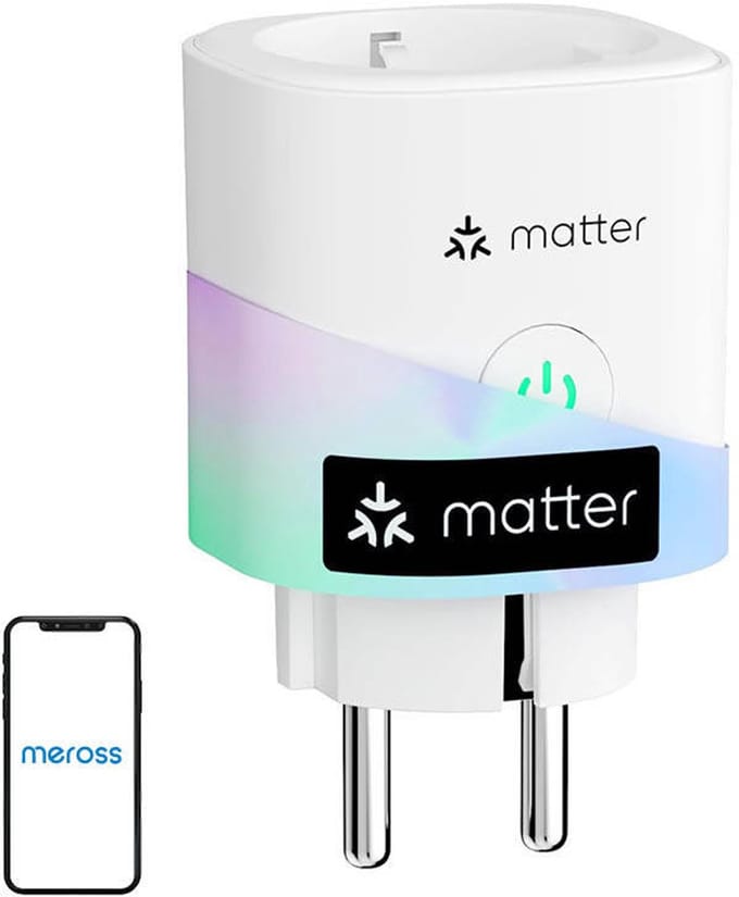 Meross Smart plug MSS315MA-EU with energy monitor (Matter)
