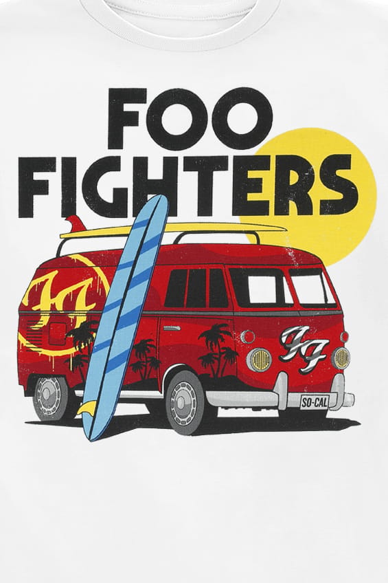 Foo Fighters T-shirt voor kinderen - Kids  - Van - voor Kinderen - wit