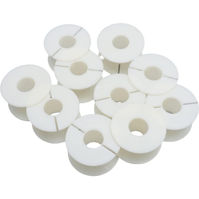 20 Stuks Ronde Spoel Draadspoel Frame Inductor Wikkel Frame voor DIY Luidspreker Crossover 50mm white