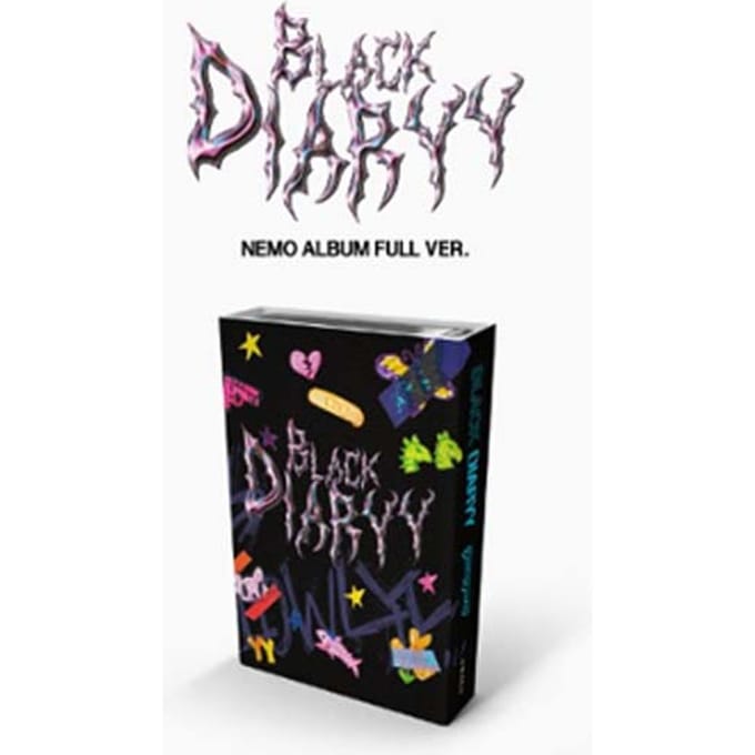 YongYong 3e EP 'Diaryy' (Nemo Album Volledige ver.) black