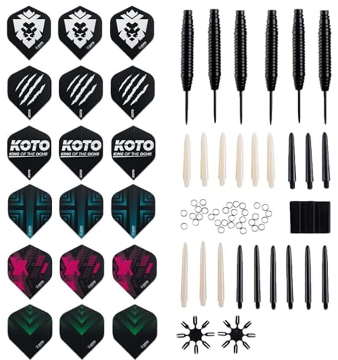 Hoogwaardig Sisal Dartbord Set - Professionele Darts met Toebehoren