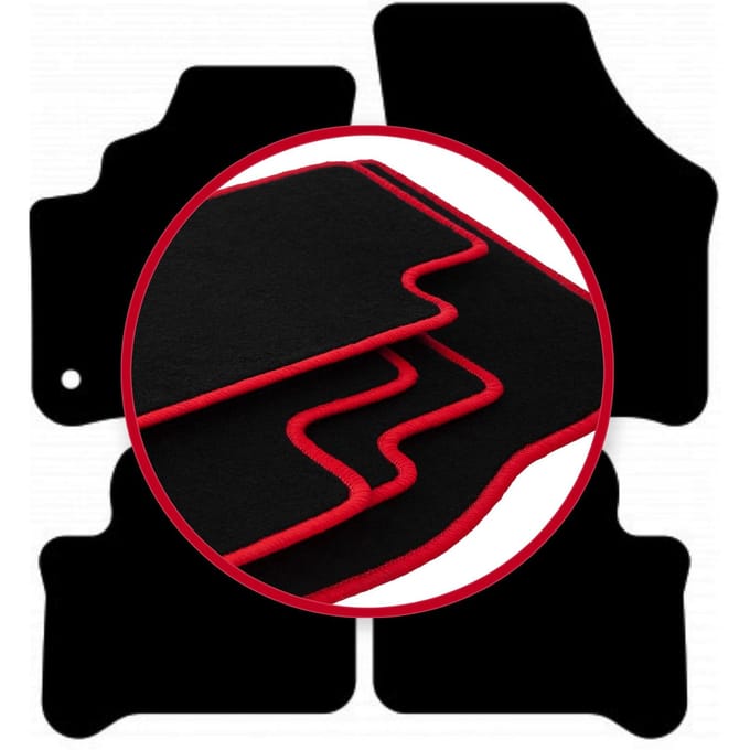 CARLUX-RED automatten voor: Seat e-Mii hatchback (2019-)