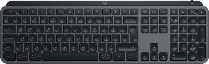 Logitech MX Keys Combo voor Bedrijven - Keyboard and mouse set - Universal - Zwart