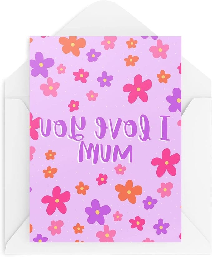 Moederdag Kaart - Kaart voor mama - Mama waardering tonen - Matte afwerking - A5 - Wit
