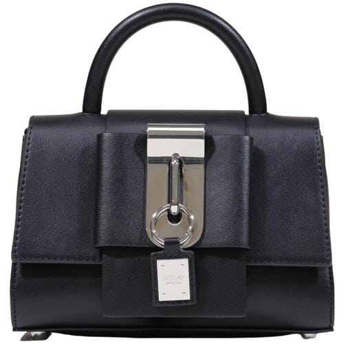 REPLAY schoudertas Top Handle Bag Black zwart