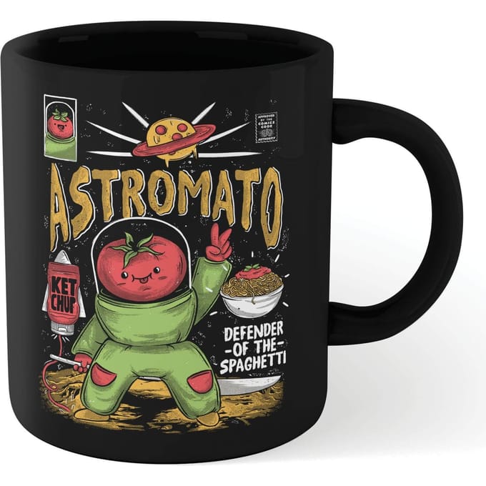 Ilustrata Astromato Mug - Black