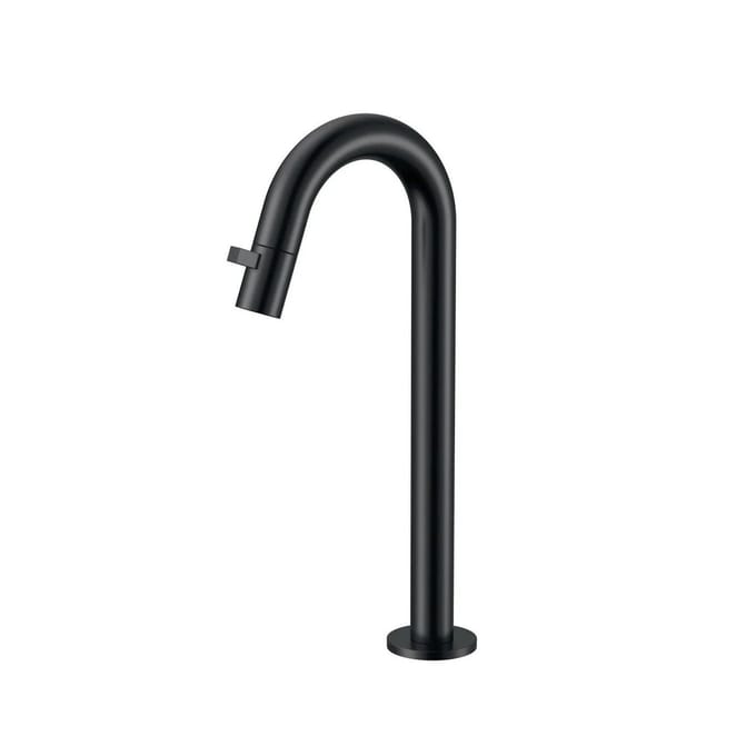 DutchLine - Round XL Fonteinkraan 300mm – Mat zwart