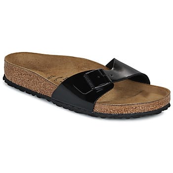 Geglazuurde muiltjes Birkenstock Madrid Birko-Flor