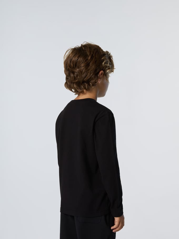 North Sails T-shirt Lange mouwen met logopatch