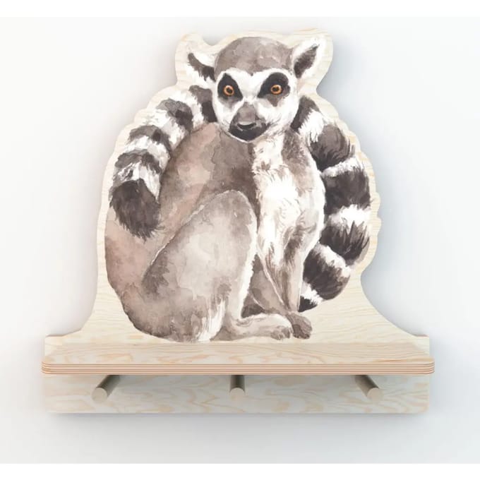 babyplank Dekornik échantillon Lemur