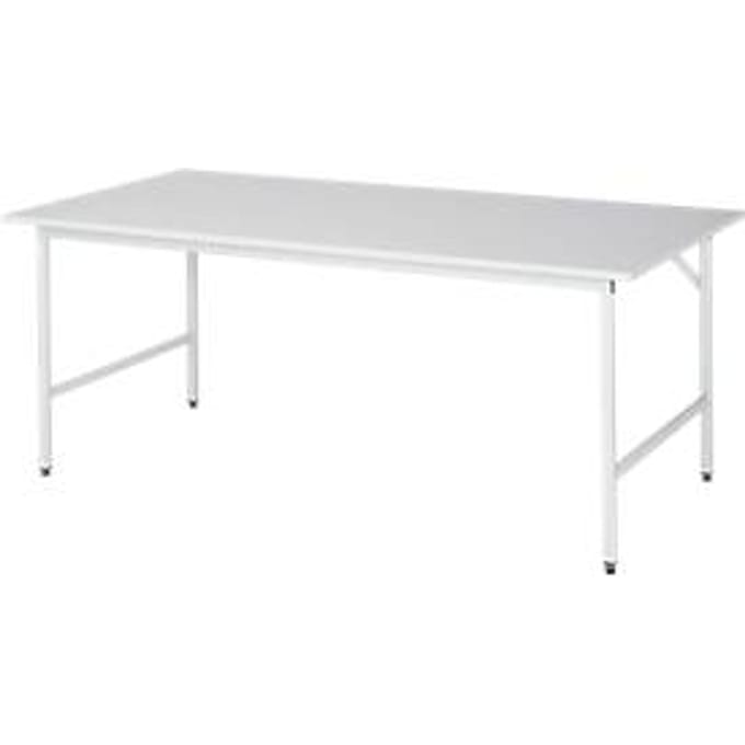 RAU werktafel, melamine blad, 2000 x 1000 x 800-850 mm
