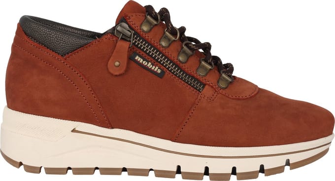 Mephisto Gwenn - dames sneaker - Rood - maat 40 (EU) 6.5 (UK)