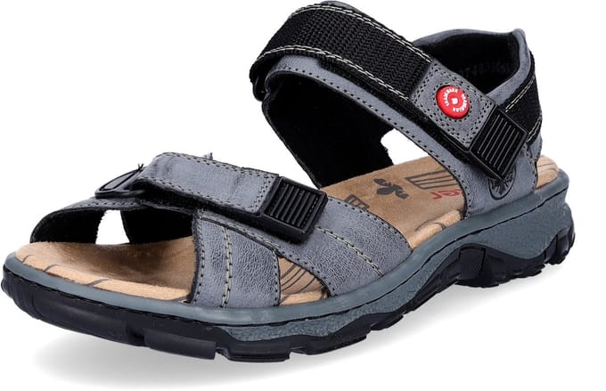 Rieker Damen Sandalette in blau