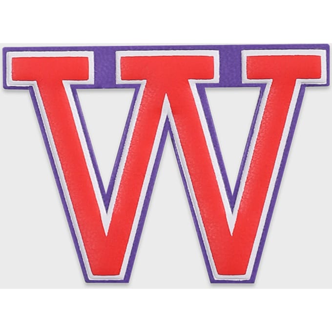 W Letter Sticker