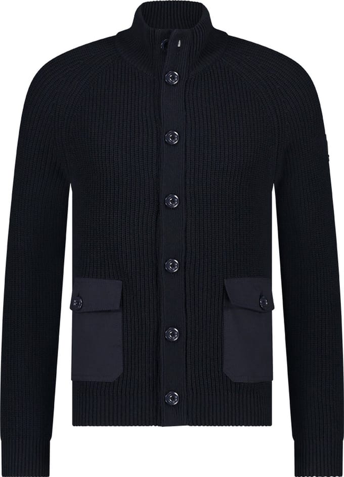 Blue Industry vest donkerblauw