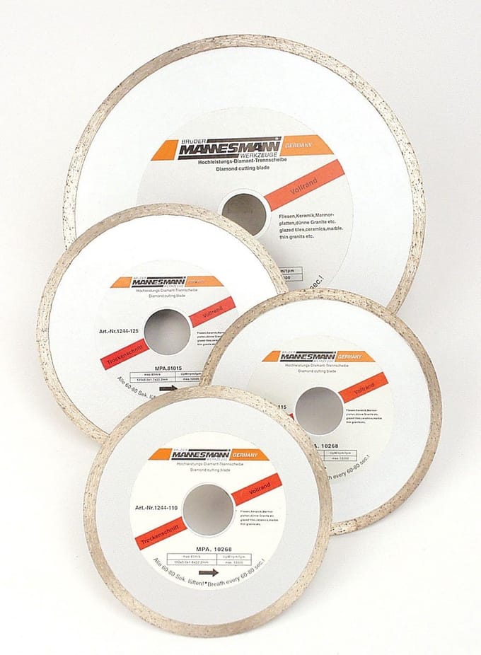 Diamant Snijschijf Volrand - Diameter 180 mm voor Tegels en Keramiek