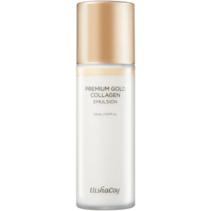 ElishaCoy Premium Goud Collageen Emulsie 150ml | Rimpelverzorging Hydraterende Lotion white