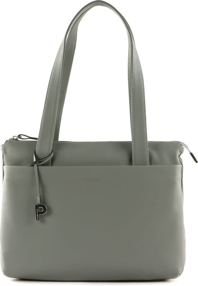 PICARD Schoudertas Timeless Shopper Kiesel Grijs