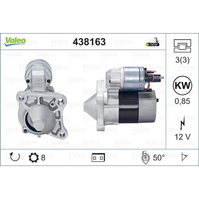 Starter VALEO 438163
