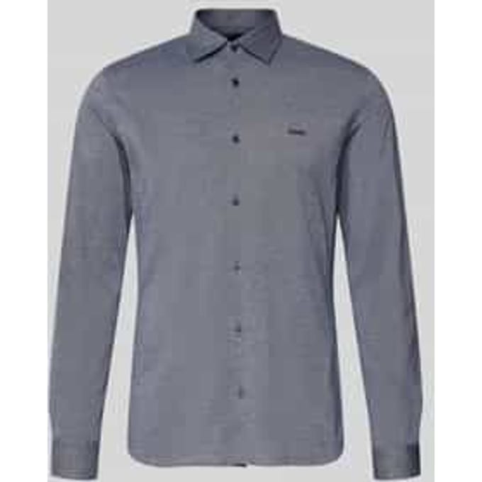 Slim fit vrijetijdsoverhemd van puur katoen model 'MYSOFT_2'