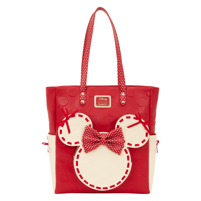 Mickey & Minnie Mouse - Disney Handtas - Loungefly - Minnie Mouse - Rock The Dots - meerkleurig