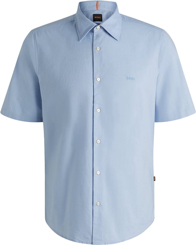 BOSS Rash T-Shirt Met Korte Mouwen, Blauw