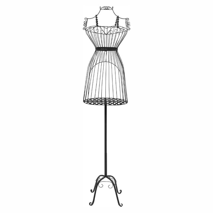 MIRA® Verstelbare Paspop - Etalagepop - Paspop - Zwart - 85 cm x 37cm x 30cm