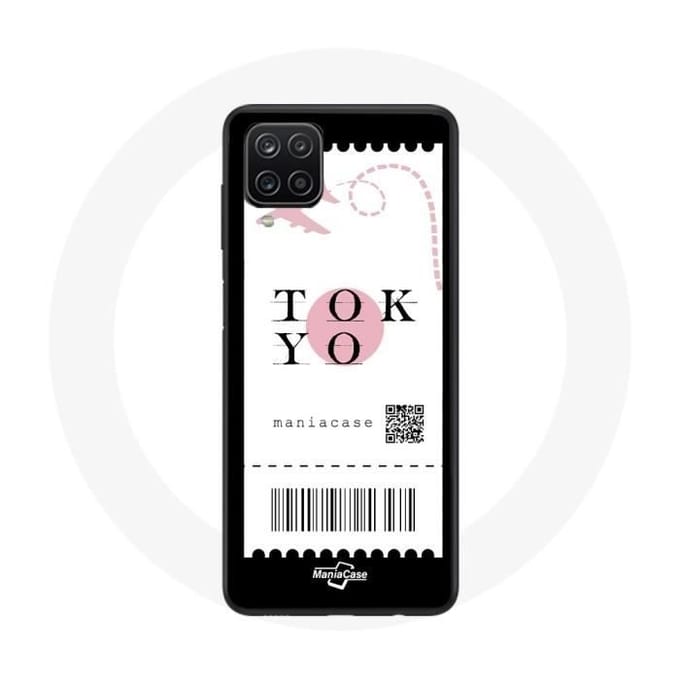 Samsung Galaxy A12 hoesje Tokyo vliegticket
