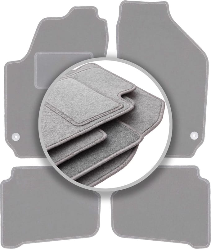 Grijze automatten voor: Seat Ibiza III 6L hatchback (2002-2008)