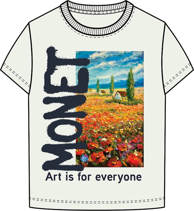 NAME IT - TKNPYBO MONET NREG SS TOP NOOS ART - Unisex - T-shirts