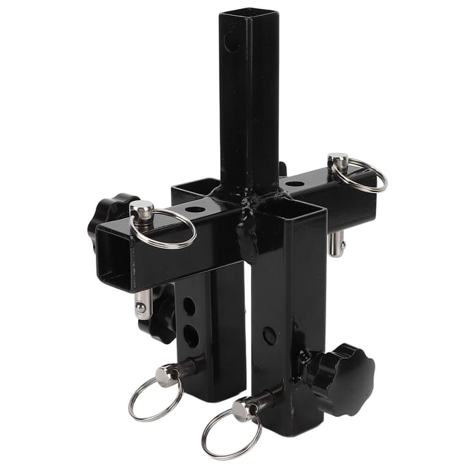 Panier arrière Convertisseur Cadre Alliage d'Aluminium Multifonctionnel Support de Montage Arrière Cadre de Transfert pour black