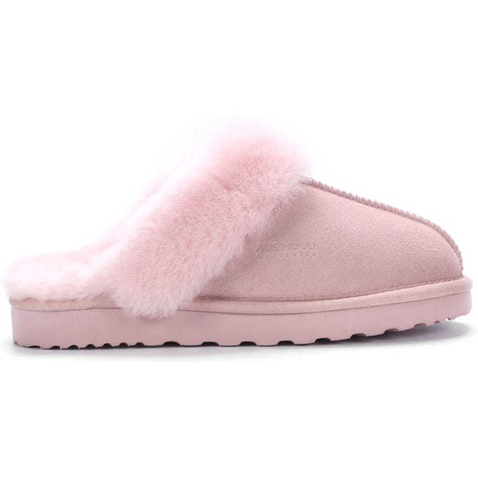 Aus Wooli Australië Sydney Slippers met Slijtage