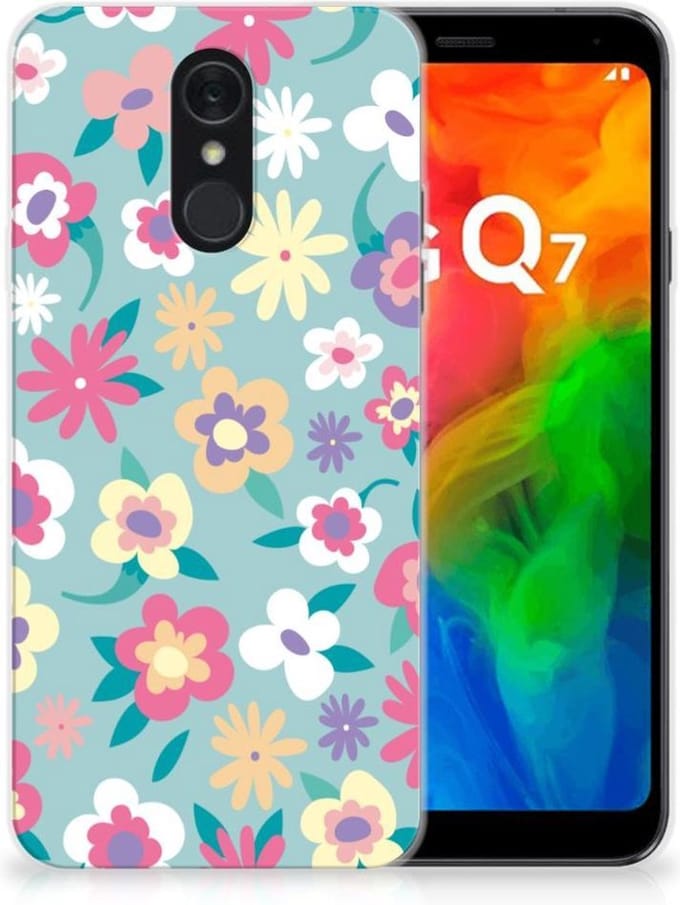 LG Q7 TPU Case Flower Power