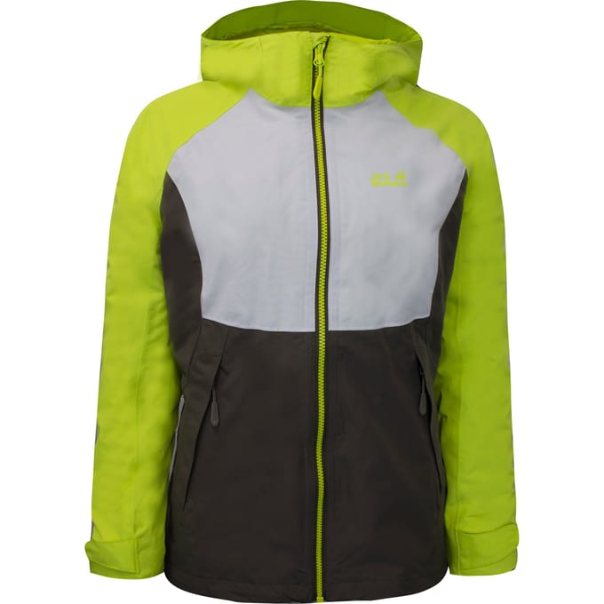Jack Wolfskin Mount Isa 3in1 Dames Grijs/Groen Jacket