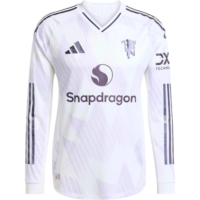 Authentiek Uitshirt met Lange Mouwen Manchester United 2025/26